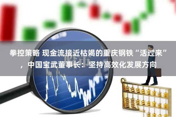 拳控策略 现金流接近枯竭的重庆钢铁“活过来”，中国宝武董事长：坚持高效化发展方向
