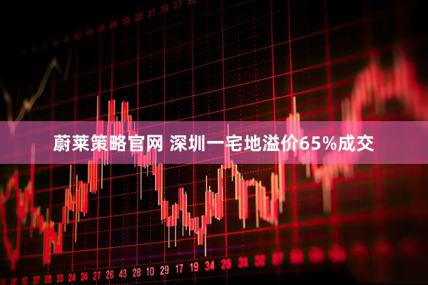 蔚莱策略官网 深圳一宅地溢价65%成交