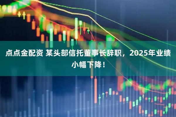 点点金配资 某头部信托董事长辞职，2025年业绩小幅下降！